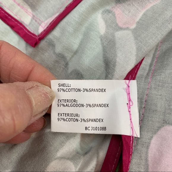 Insight New York Floral Cotton Abstract Blazer 8 - Picture 11 of 12